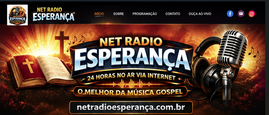 Logo Net Rádio Esperança